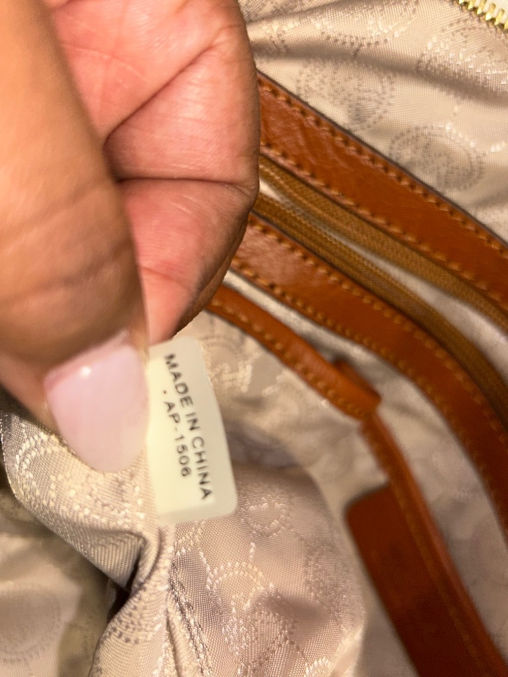 Michael Kors Fulton Monogram Logo Shoulder Bag - Picture 4 of 16